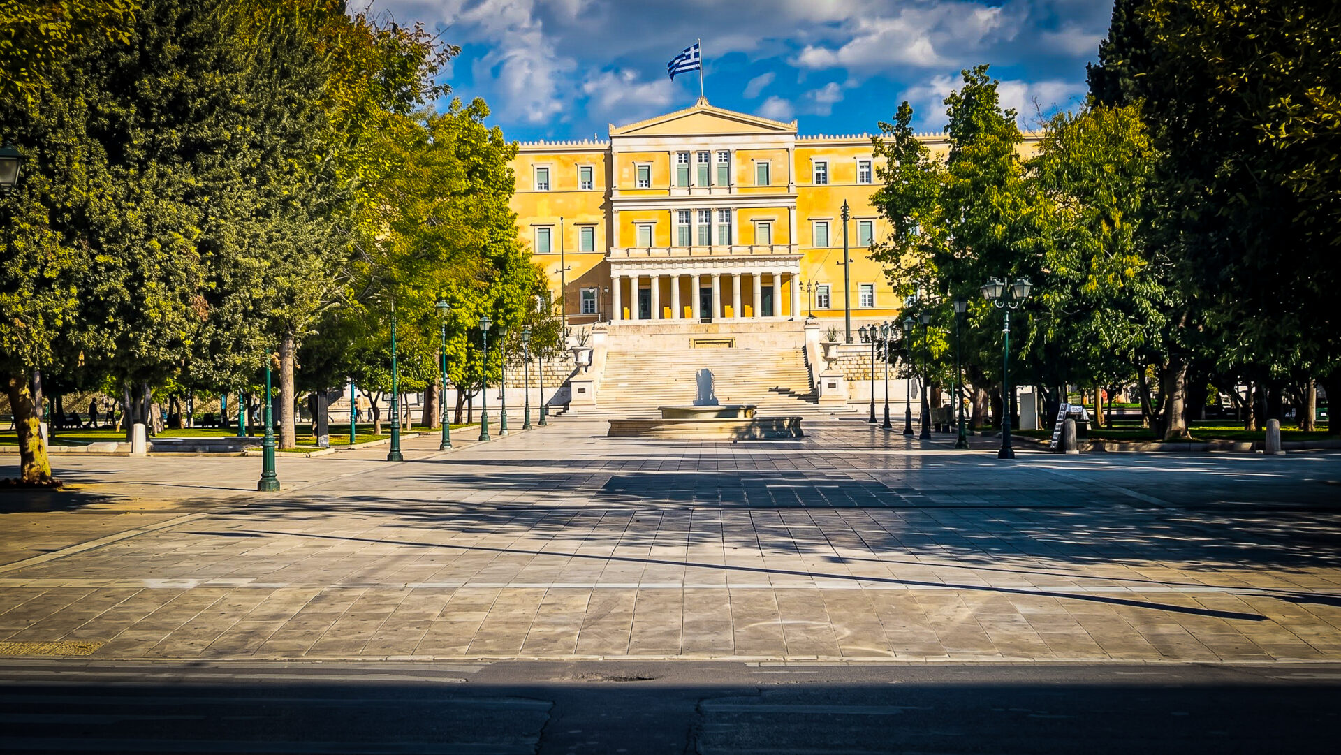 Das Parlament am Syntagma-Platz